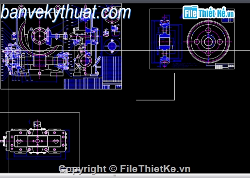 bản vẽ thiết kế,Bản vẽ autocad,Hộp giảm tốc,bản vẽ cơ khí